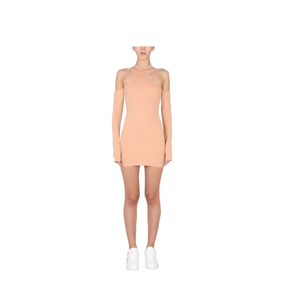 Asymmetric Mini Dress - Image 3