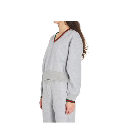 Web Cotton Jersey Sweatshirt - Image 2