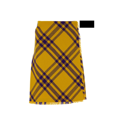 Embroidered Wool Skirt - Image 5