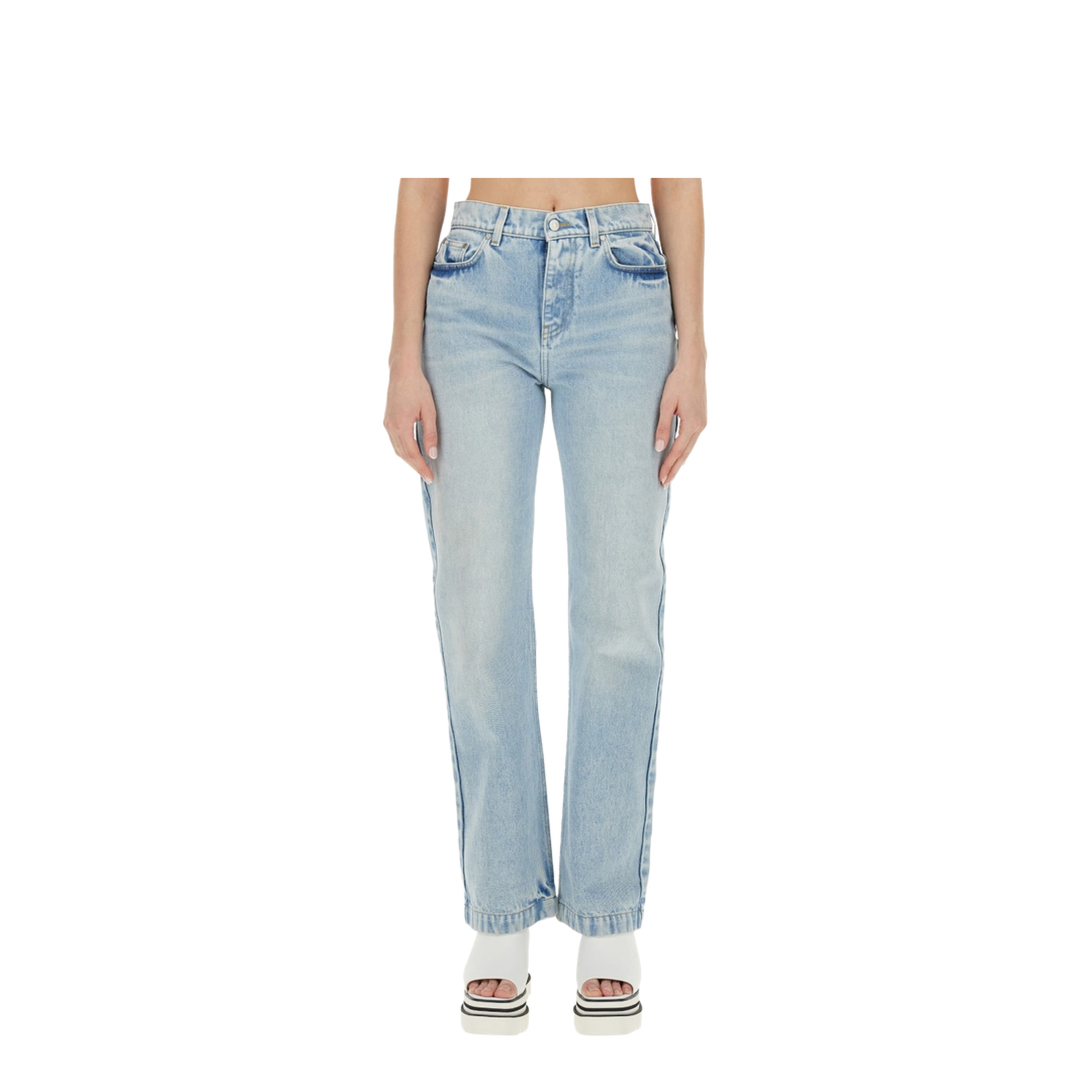 Straight Leg Jeans - Image 1