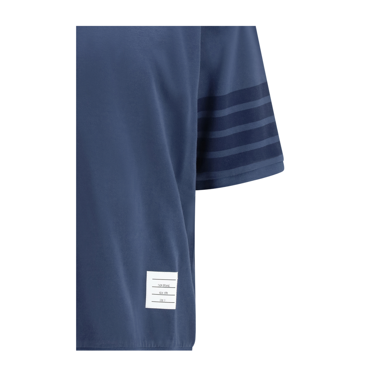 4 Bar Cotton Jersey T Shirt - Image 3