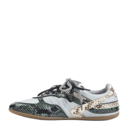 Multicolor Fabric And Leather Sneakers - Image 3