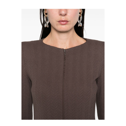 Cotton Blend Blazer Jacket - Image 3