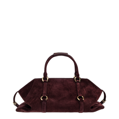 Farringdon Maxi Calf Leather Handbag - Oxblood - Image 3
