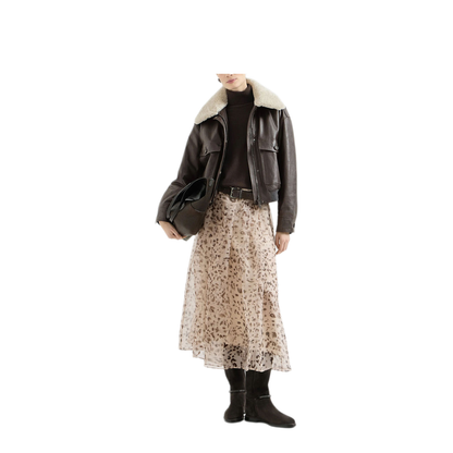 Cashmere Turtleneck Sweater with Monili - Image 6