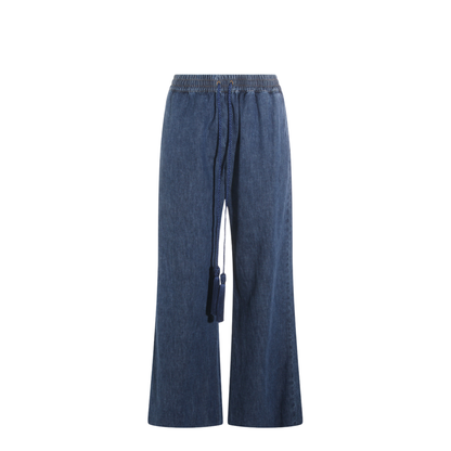 Blue Jeans in Chambray Denim - Image 1