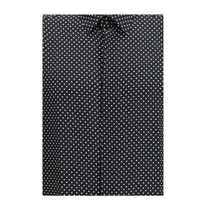 Crepe de Chine Polka Dot Shirt - Image 3