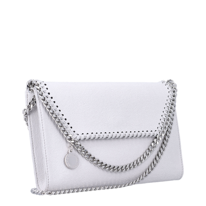 Pearl Grey Falabella Shoulder Wallet Bag - Image 2