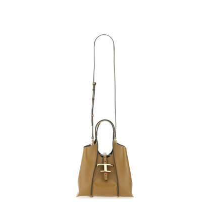 T Timeless Shopping Bag in Leather Mini - Image 4
