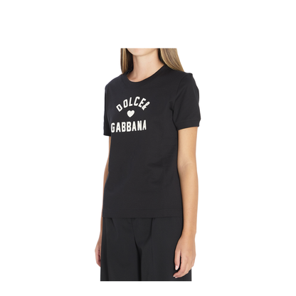 Black Cotton Logo T-Shirt - Image 2