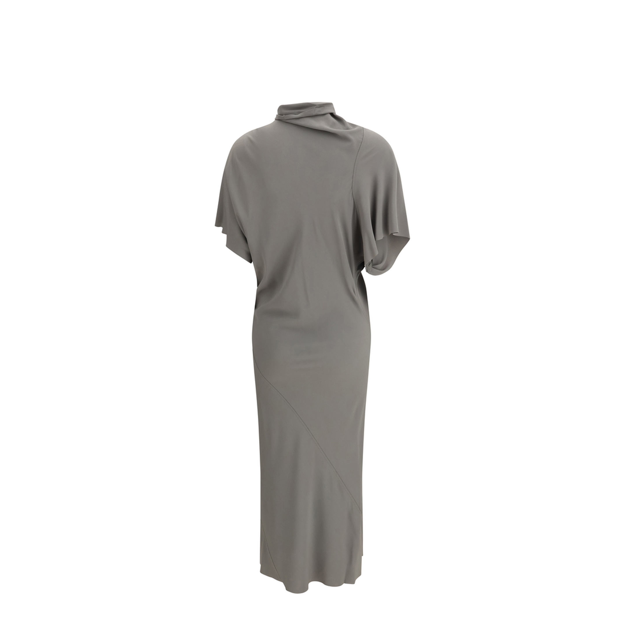 Asymmetric Midi Dress - Image 2
