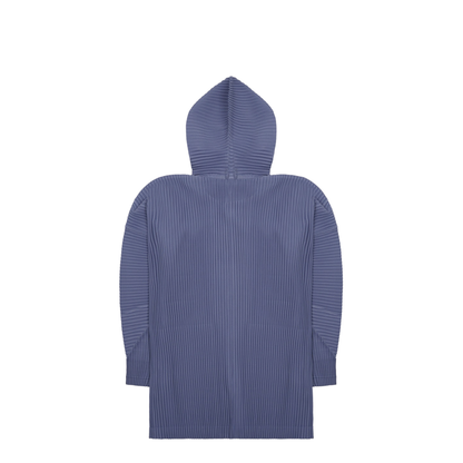 Pleated Sweatshirt with Buttons - Image 2