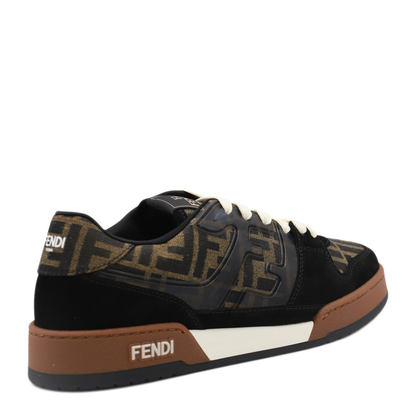 Match Sneaker in Black/Tabacco FF Jacquard - Image 5