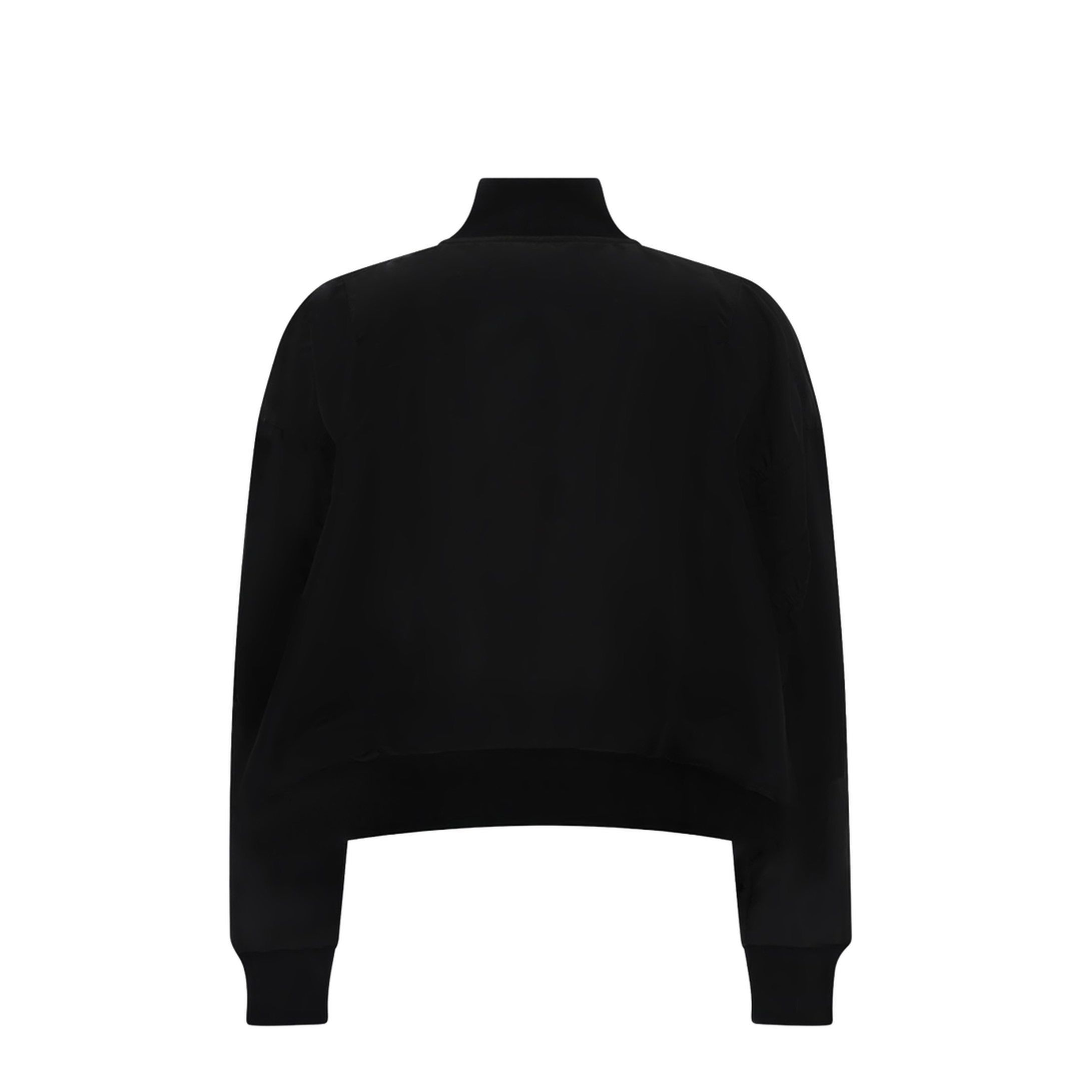 Cropped Bomber Jacket - Image 2