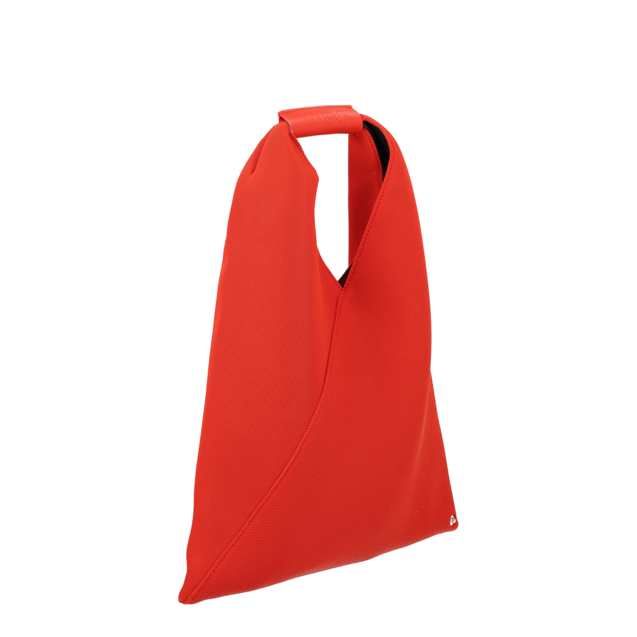 Small Japanese Bag in Orange Mesh - Image 3