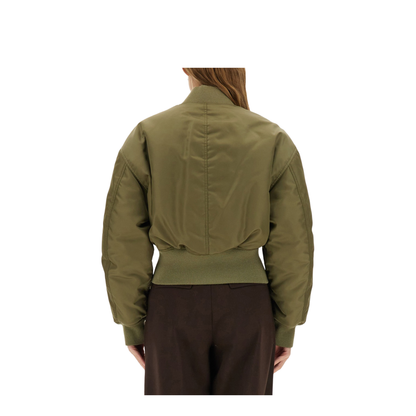 Nylon Bomber Jacket - Image 3