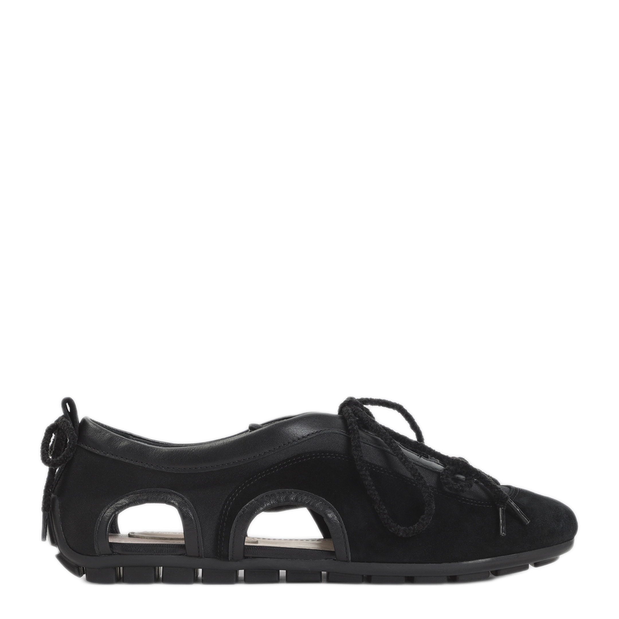 Cutout Ballerina Grip Trained Sneakers - Image 1