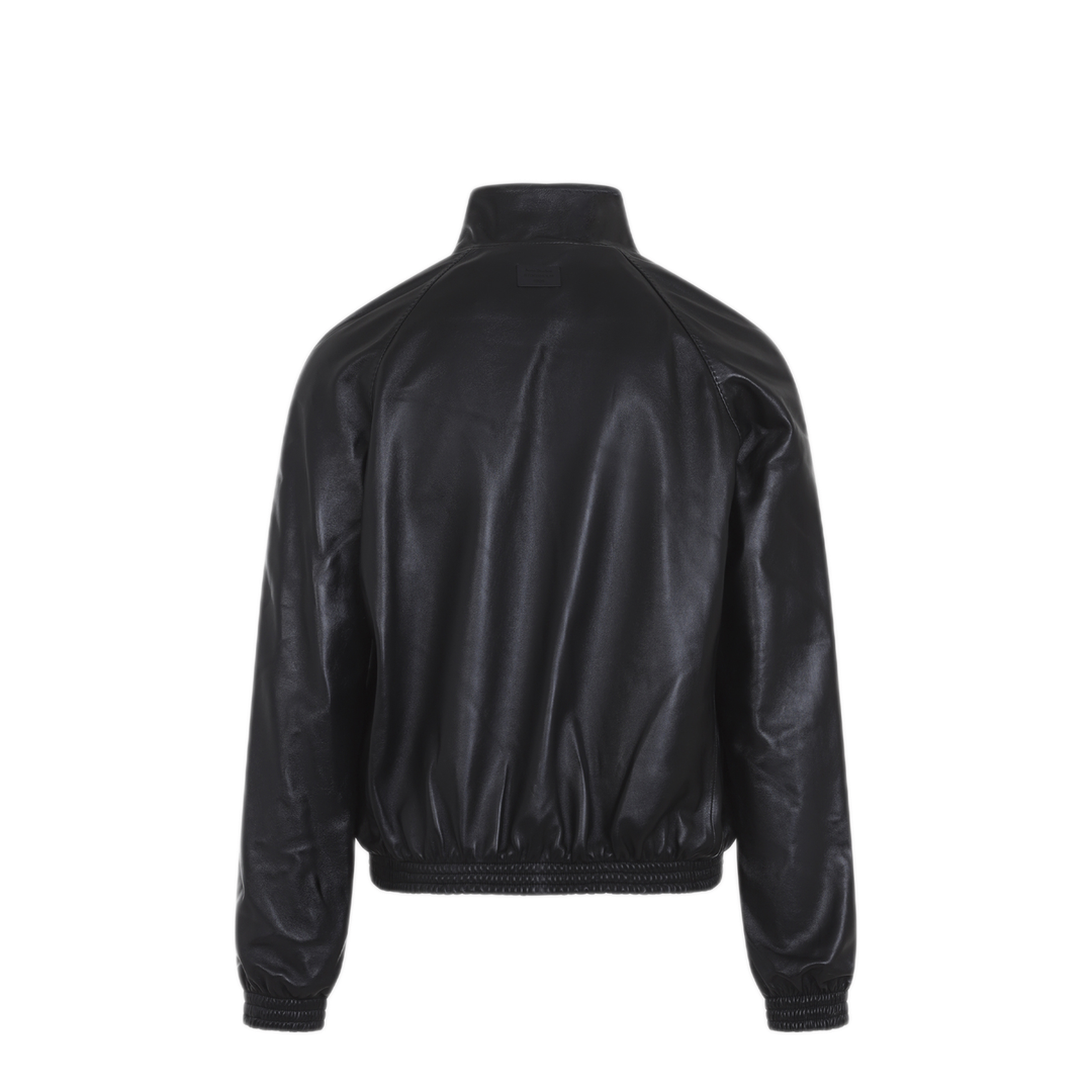 Leather Bomber Jacket - Image 4