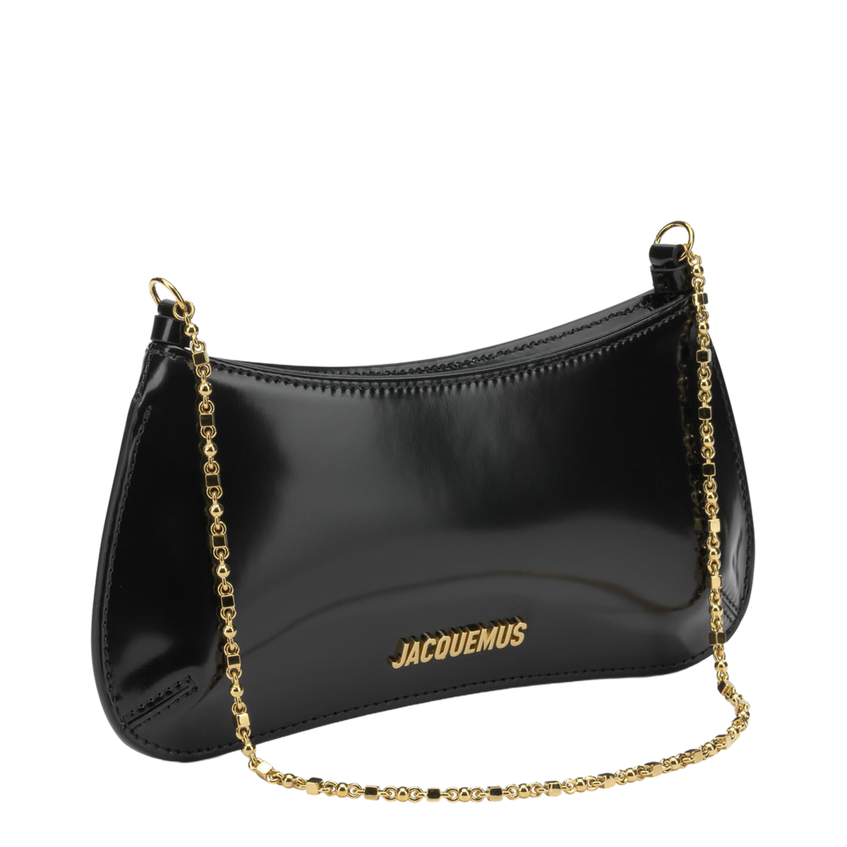 Le Petit Bisou Small Calfskin Shoulder Bag - Black - Image 2