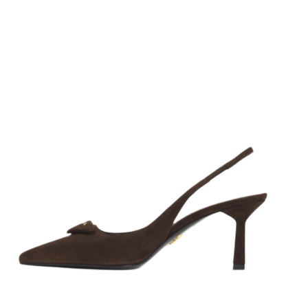Suede Leather Pumps - Image 4