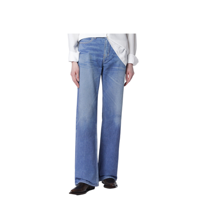 Wata Cut Jeans with Aurora Blue Digital Print - Image 1
