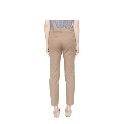Women's Cotton Pants Brown - Image 4
