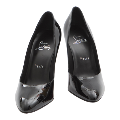Black Patent Lamb Nappa Leather Pumps - Image 5