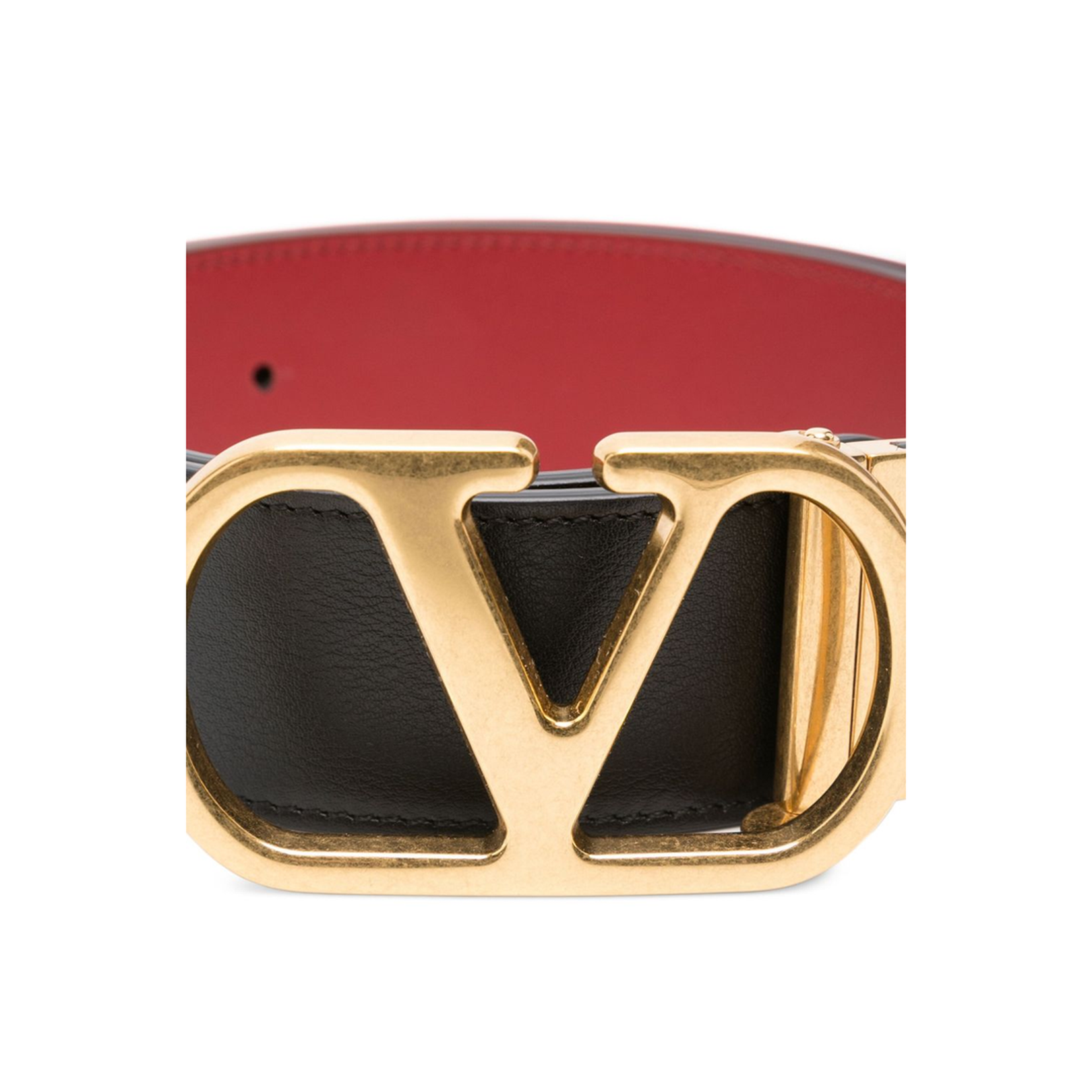 Vlogo Signature Leather Reversible Belt - Image 3