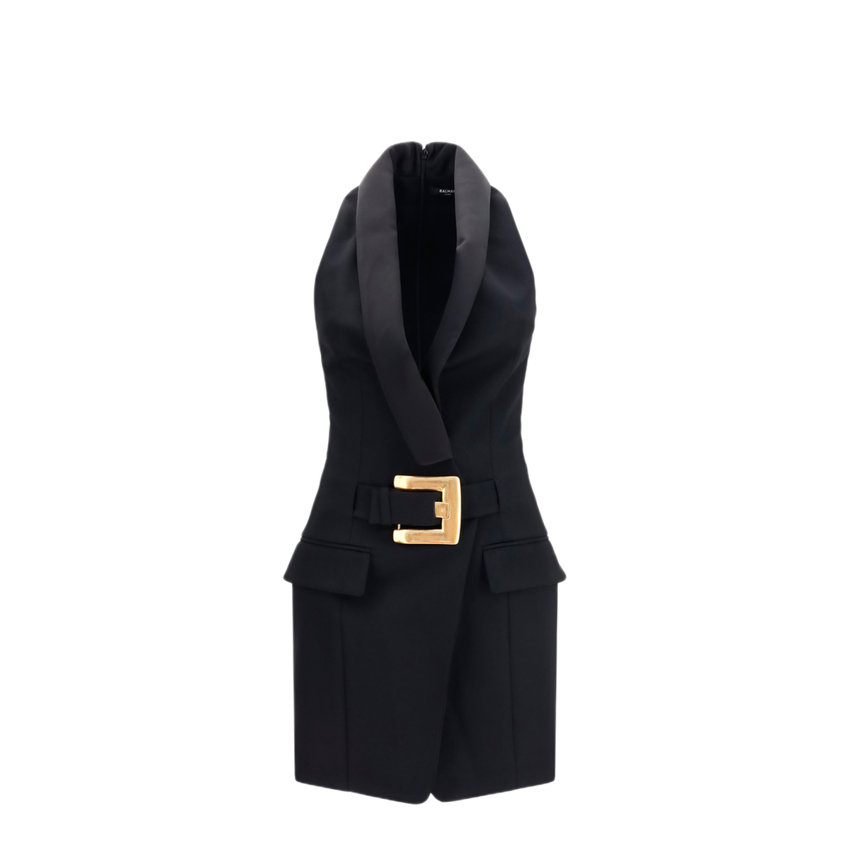 Grain De Poudre Belted Dress - Image 1