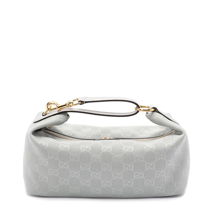 Vanity Medium Canvas Handbag - Blue - Image 5