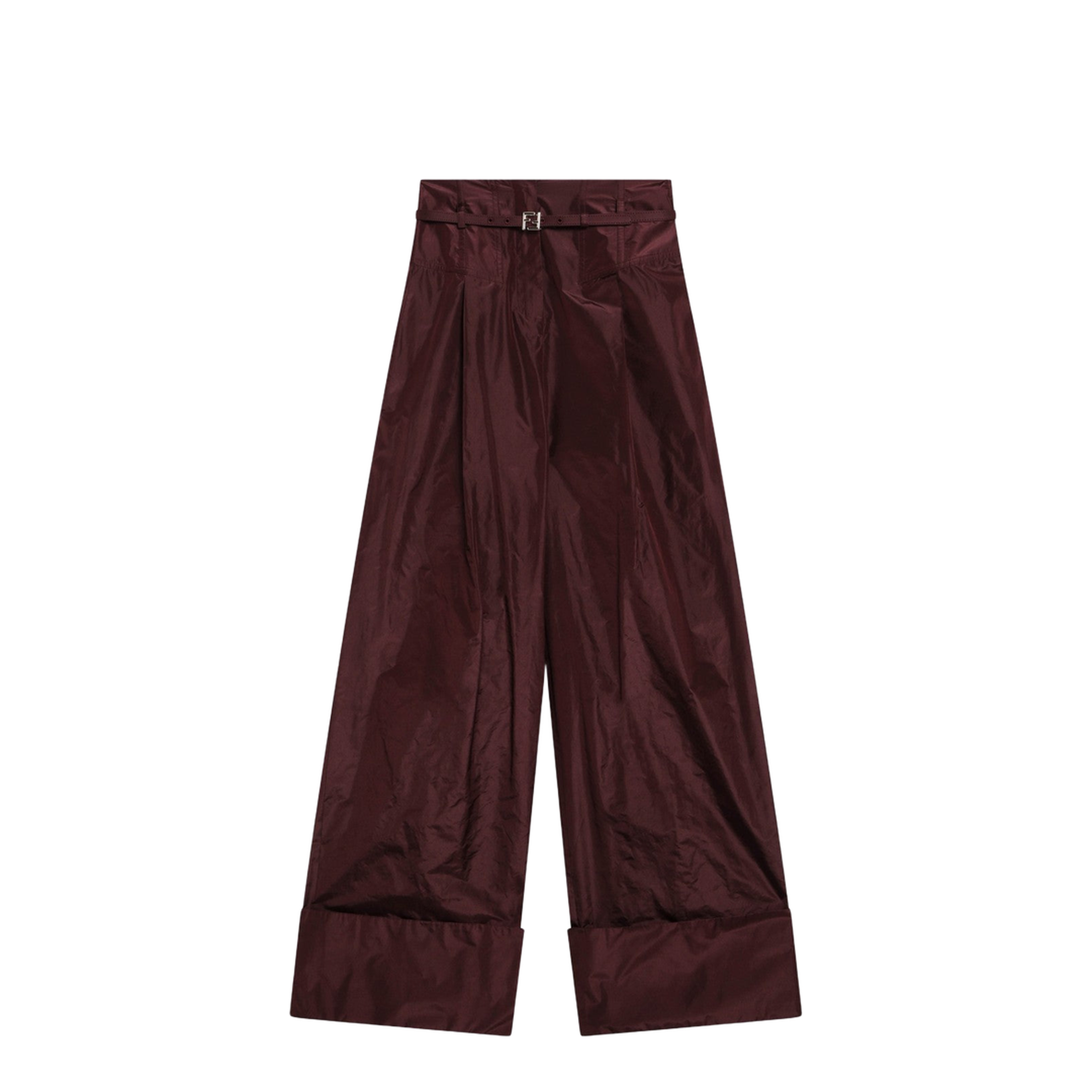 Trousers Silk Red - Image 1
