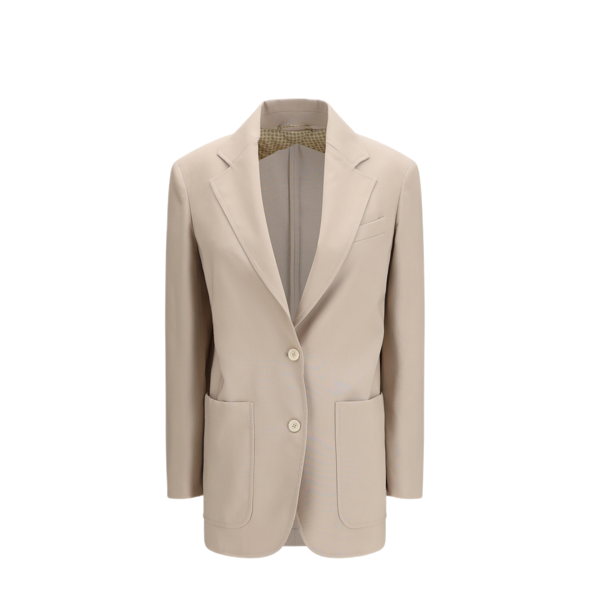 Single Breasted Wool Blend Blazer - Image 1