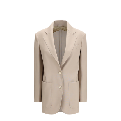 Single Breasted Wool Blend Blazer - Image 1