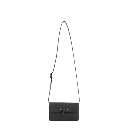 Black Saffiano Leather Mini-Bag - Image 2