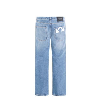 Half Arrow Slim Relax Jeans - Image 3