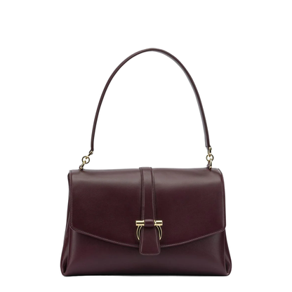 Leather Handbag Maroon - Image 1