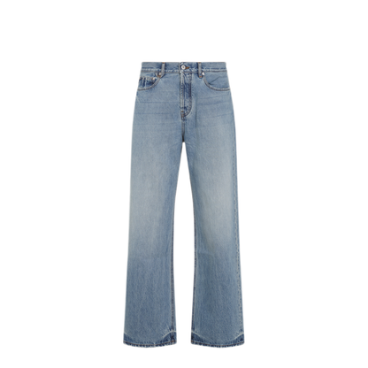 Straight de-Nîmes Denim Pants - Image 1