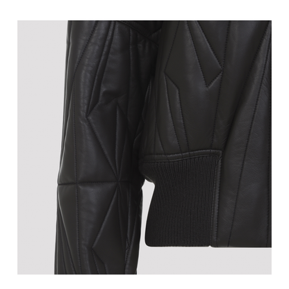 Geocamo Cropped Jacket - Image 5