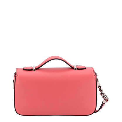 GG Milano Small Leather Crossbody Bags - Coral - Image 3