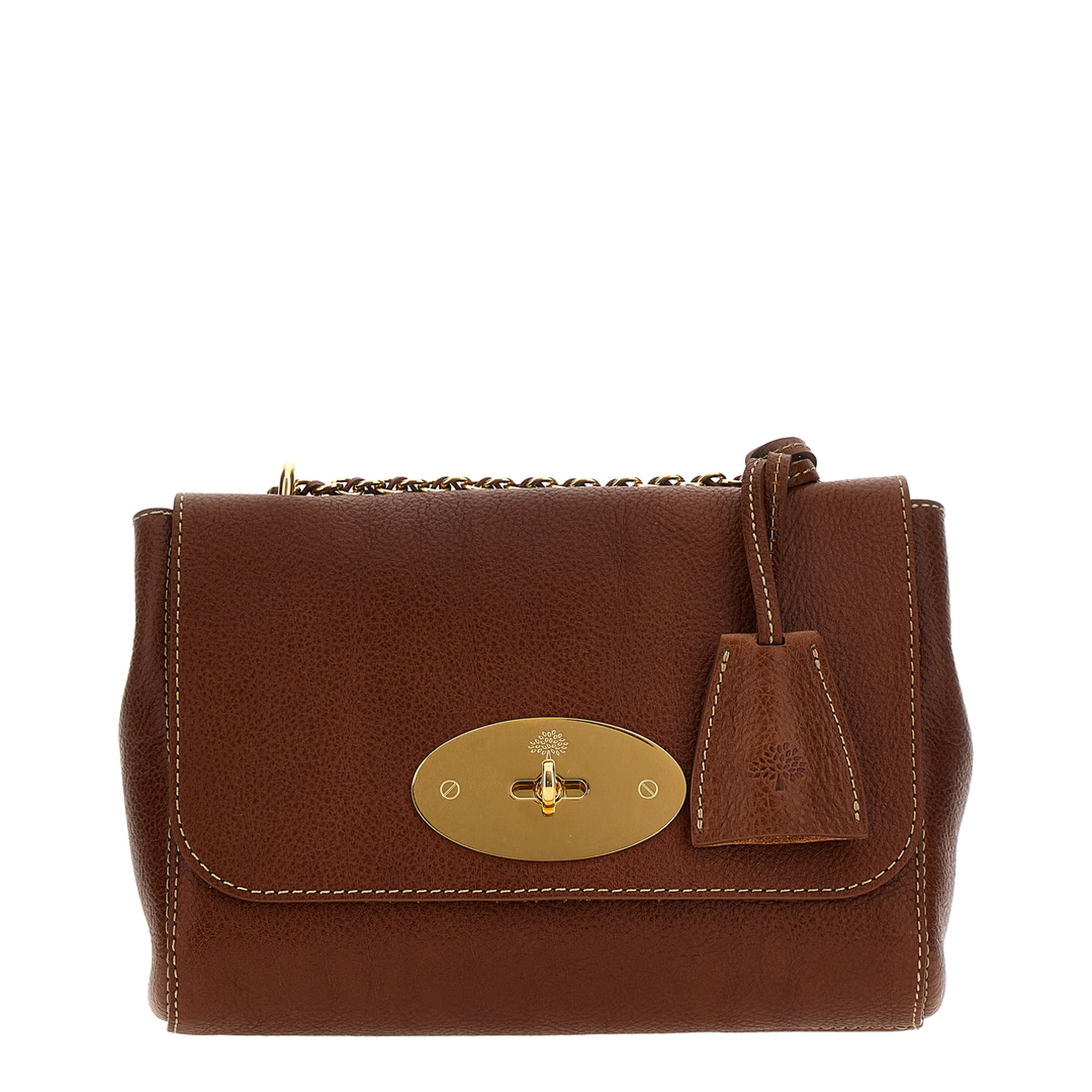Lily Legacy Calf Leather Crossbody - Oak - Image 5
