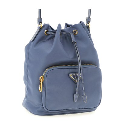 Duet Re-Nylon Bucket Bag - Aviazione - Image 3
