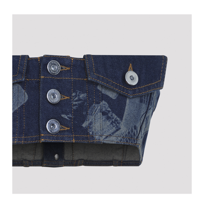Denim Bra Top - Image 5