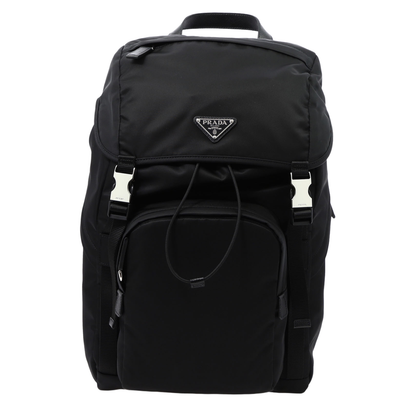 Prada Re-Nylon and Saffiano Backpack - Image 1