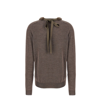 Wool And Silk V-Neck Jumper - Image 2