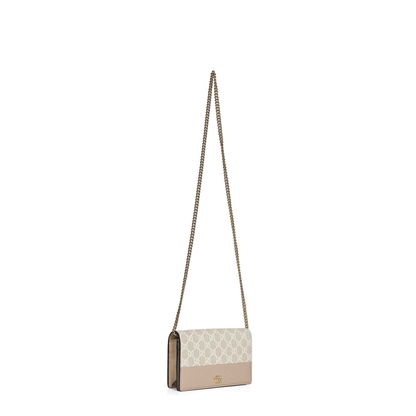 Marmont Mini Chain Clutch Bag - Beige - Image 2