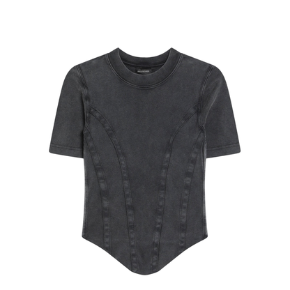 Top with an asymmetric hem - Image 1