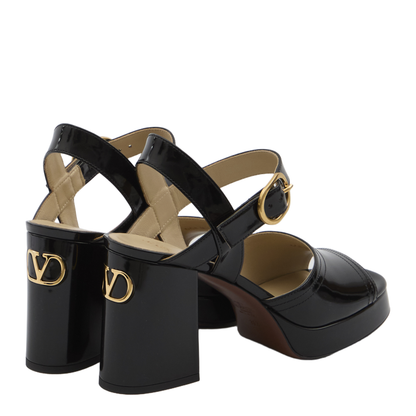 Black Sandal Heels - Image 3