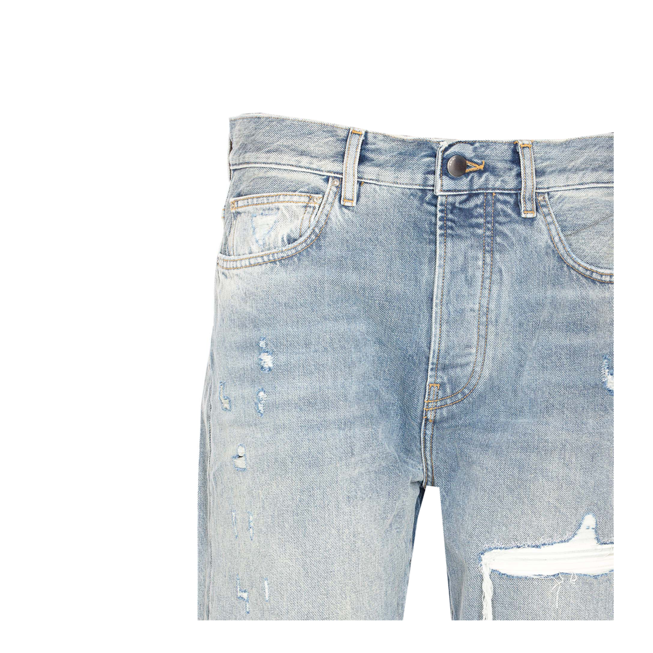 Denim Distressed Jeans - Image 4