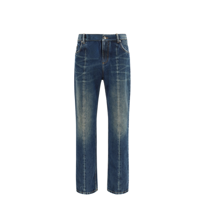 Distressed straight-leg Jeans - Image 1