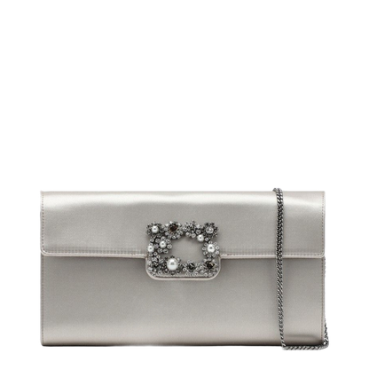 Efflorescence Clutch in Satin - Image 5